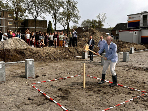 Eerste mijlpaal nieuw kindcentrum in Zwijndrecht