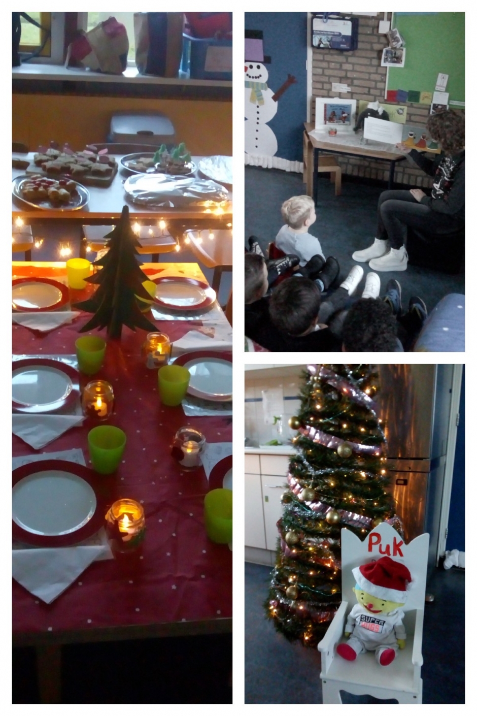 Kerst op peuterspeelgroep Schaepmanlaan
